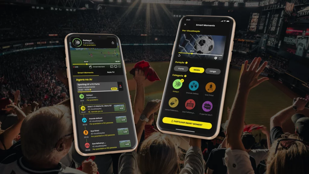 Smart Moments Launched on the sport tv App