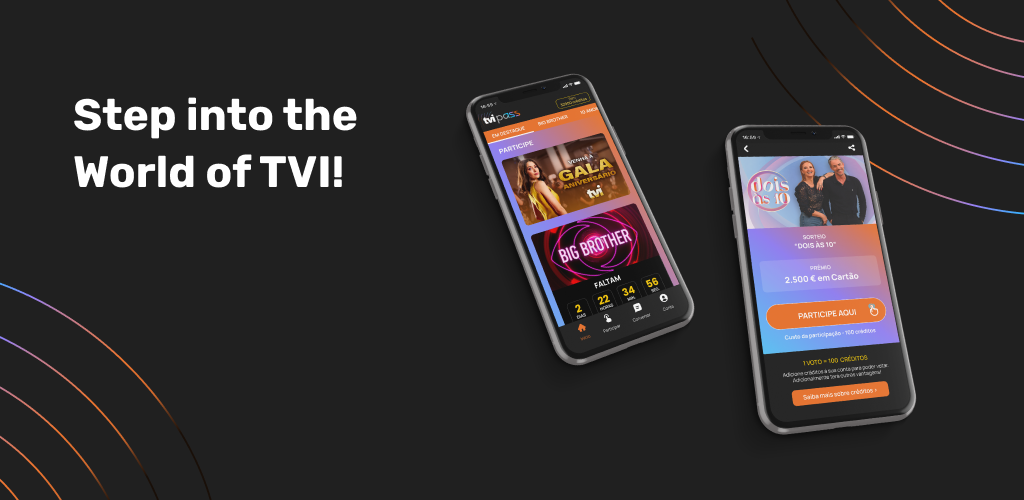 TVI Pass Banner with iphone mockups