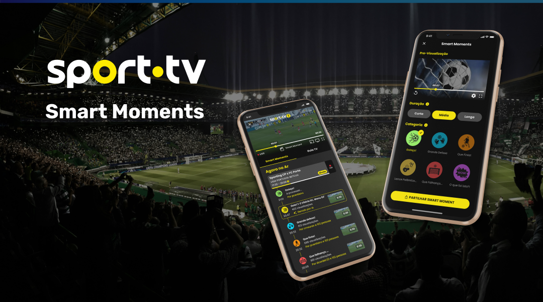 Smart moments feature from sporttv