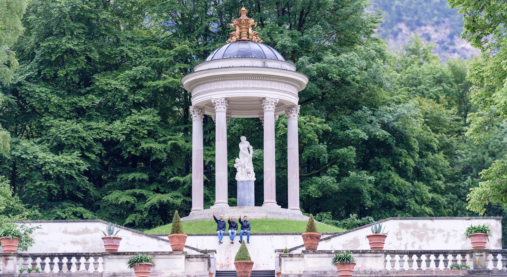Kind Ludwig's Garden in Austria