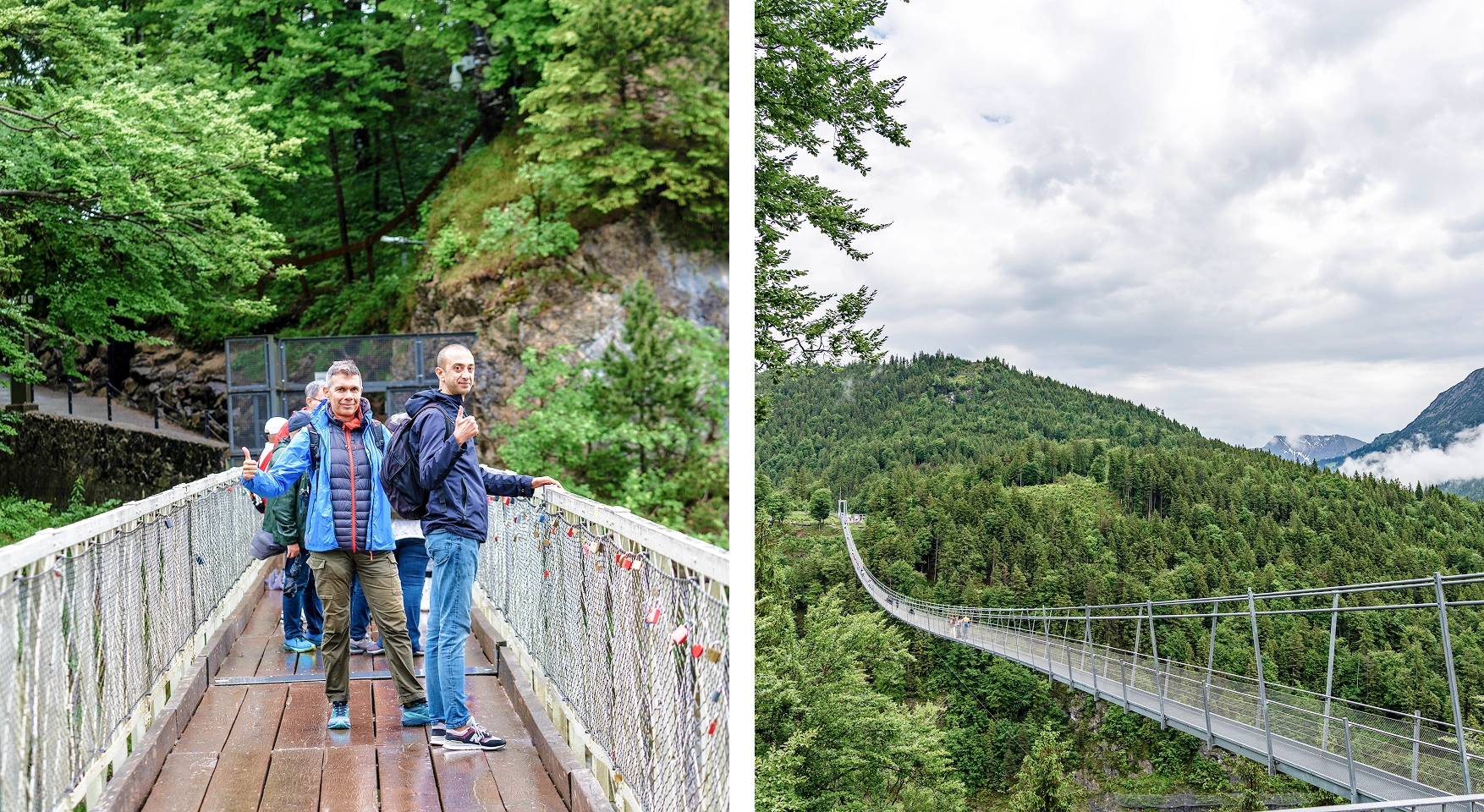 Magycal Team on a bridge