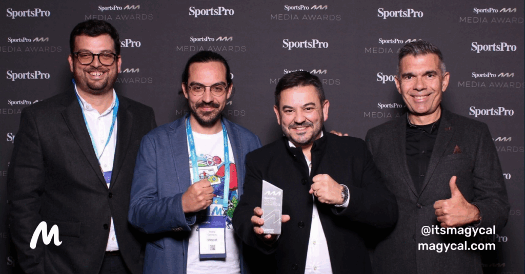 sport tv by Magycal awarded Best in Broadcast Distribution at the SportsPro Media Awards, 2025